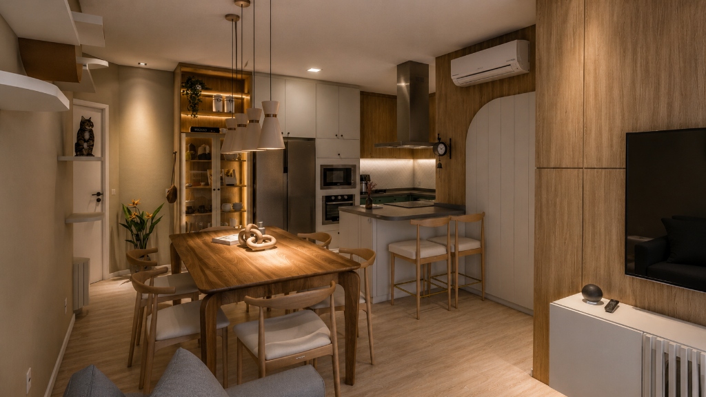 Projeto de interiores Fritzke Boing